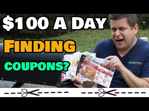 $100 A Day Finding Coupons? [Super Simple] Make Money Online!