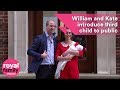 Royal Baby: Prince William and Kate introduce Prince Louis ...