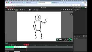 Frame by Frame Animation Tutorial of Waving Stick Figure @KyleKipfer