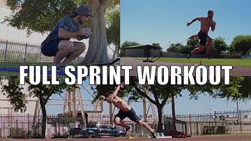 Sprint Training Workout - Acceleration (Sleds), Speed Training, and Race Modeling