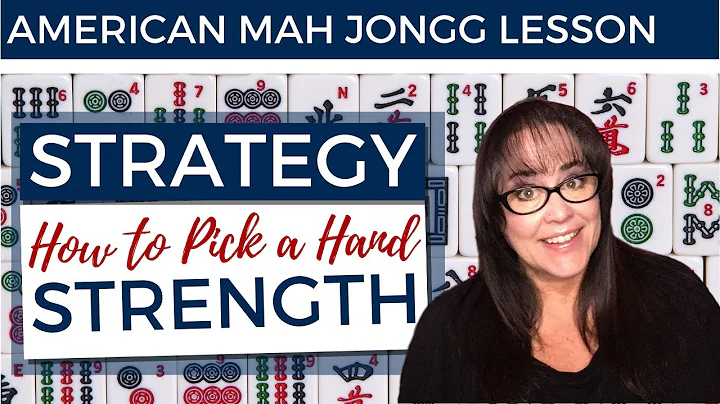 American Mah Jongg Lesson Strategy How to Pick a H...