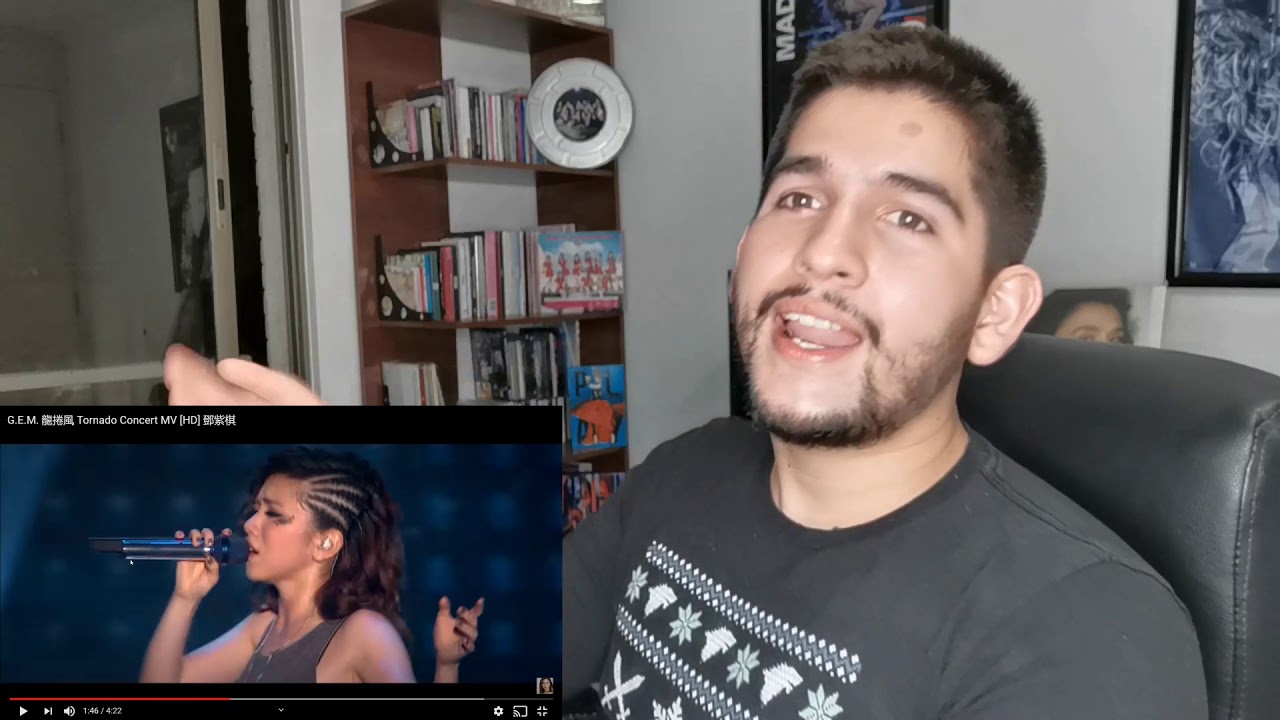 G.E.M. Video Reaction - Tornado (LIVE CONCERT VIDEO)