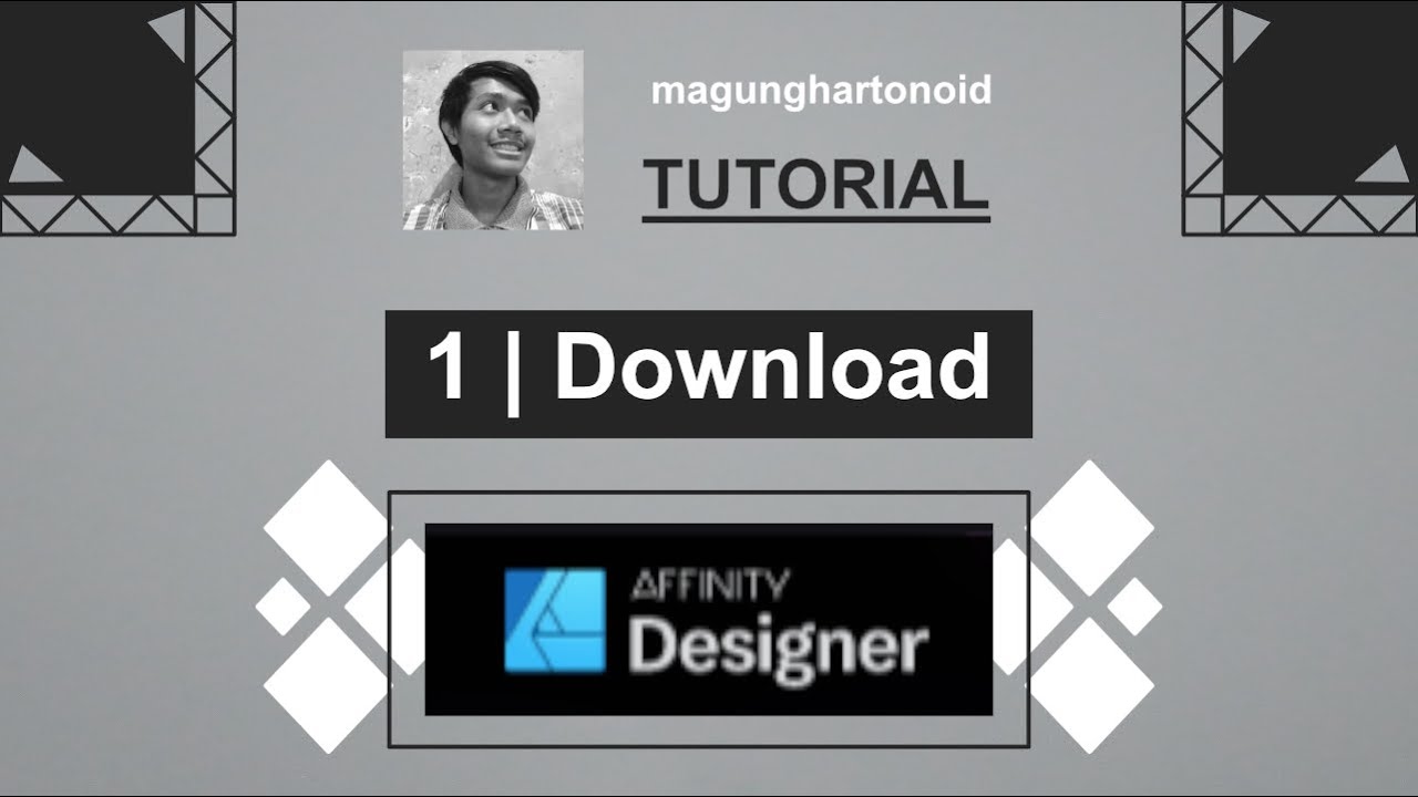 1 | Tutorial Download | Affinity Designer | Indonesia | 2020 - YouTube
