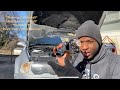 Bmw E46 *Coldstart* thermostat and Abs sensor install.