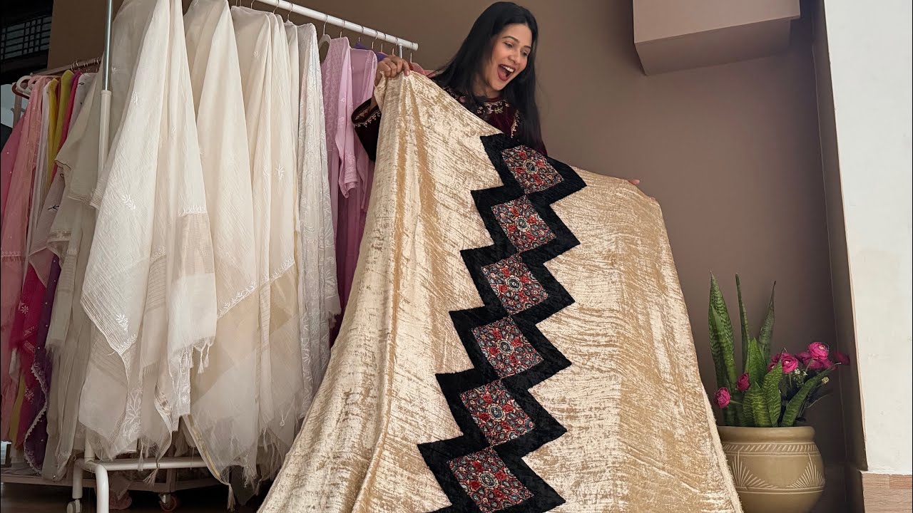 Pure velvet 100% Natural Dye Ajrakh..6302454833,9506923833