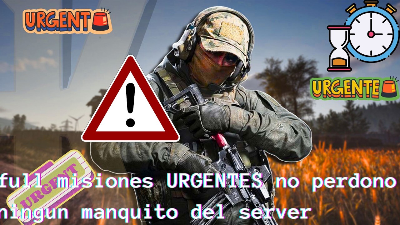 full misiones URGENTES no perdono ningun manquito del server