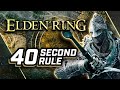 The 40 Second Rule of Elden Ring's Open World...