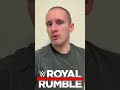 Predicting the WWE Royal Rumble 2023 #shorts