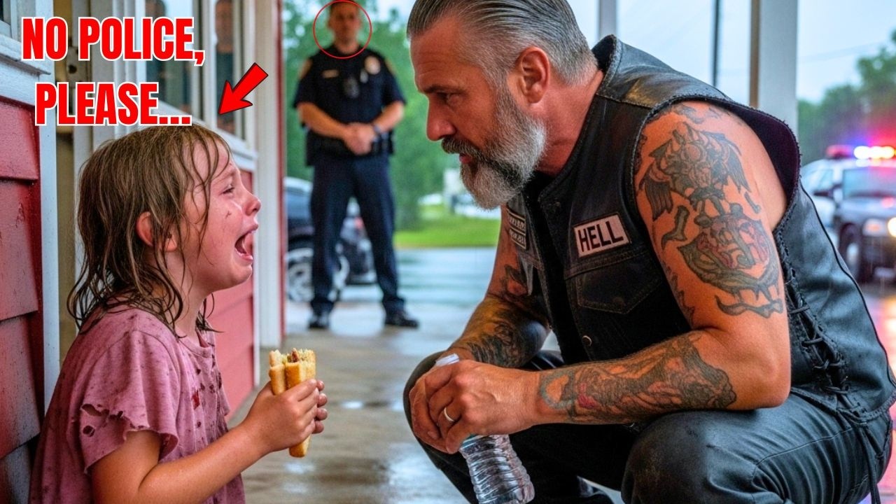“No Police, Please…” A 6 year old Said — What the Hells Angels Found Changed Everything
