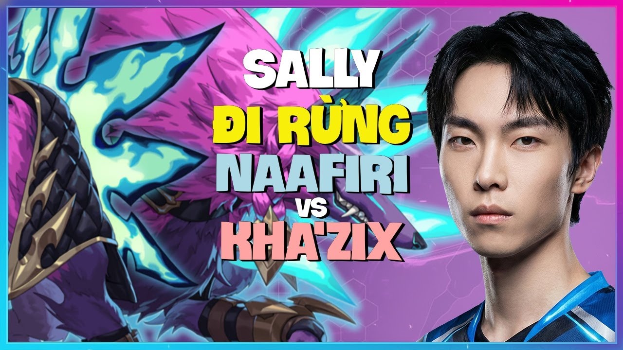 Thách Đấu Naafiri : Sally HỦY DIỆT Kha'Zix Bằng Sát Thương ĐIÊN RỒ - Vietsub