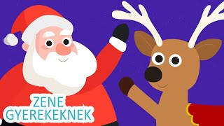 Video thumbnail of "Hét Szarvas - Karácsonyi Gyerekdal - Számoló dal | Zene Gyerekeknek"