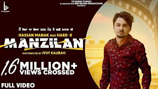 Manzilan | Hassan Manak ft Hard_e | Ice Burns Studio | Hassan Manak New Songs | Latest Punjabi Songs