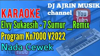 7 Sumur - Remix Elvy Sukaesih Karaoke Kn7000 - Nada Wanita