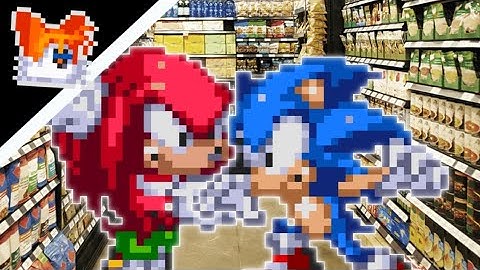 KNUCKLES JUST CHOOSE A SPAGHETTI SAUCE!|sprite animation