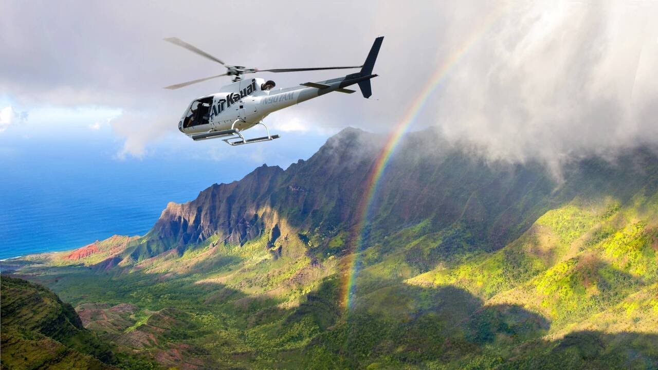 Island of Kauai Helicopter Tour 4K - Hawaii by Drone - YouTube