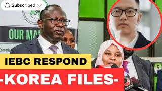 Shock! Iebc Chair Forced To React After Rigathi Korea Iebc System Saga!