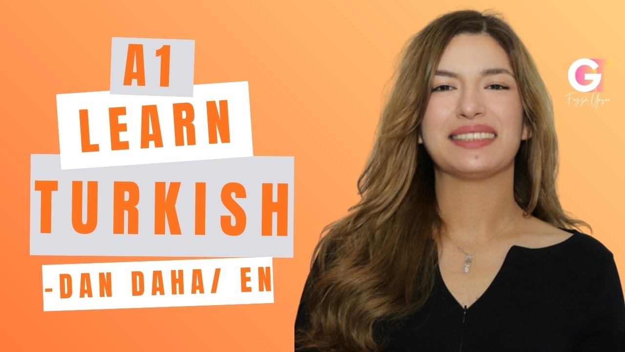 Learn Turkish A1 | Comparatives in Turkish (-dan daha / en)