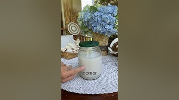 How to make extra virgin coconut oil #recipe #coconut #coconutoil