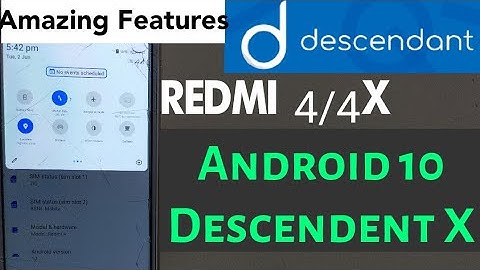 Redmi 4/4X | Official Descendant X for Redmi 4X SANTONI | OneUi & Miui Mix | Featured Rom