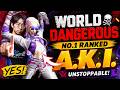 SF6 | Hikaru Shiftne World No.1 Dangerous A.K.I. 🔥 Aggressive Best High Level Gameplay