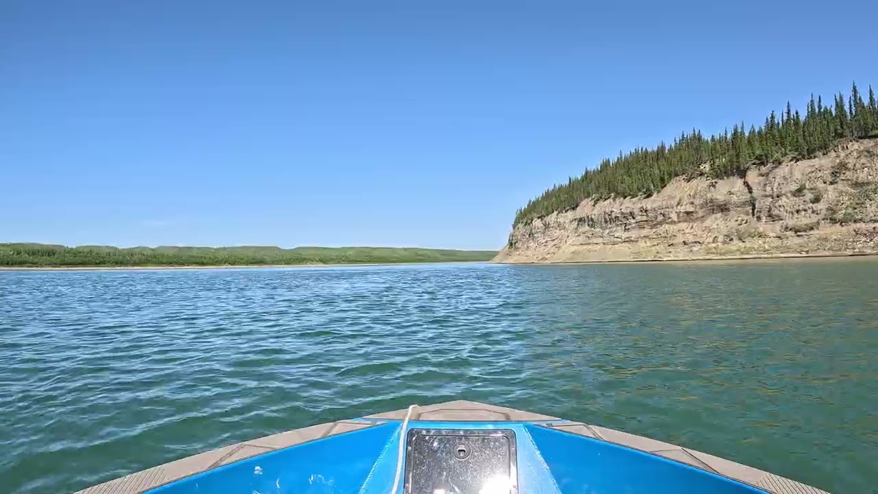 Mackenzie river up into the Great Bear River