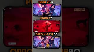 Poco F7 vs Oppo K13 Turbo vs iQOO Z10R - Free Fire ULTIMATE Speed Test! 🚀 #shorts