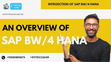 An Overview of SAP BW/4 HANA - Trainingcube