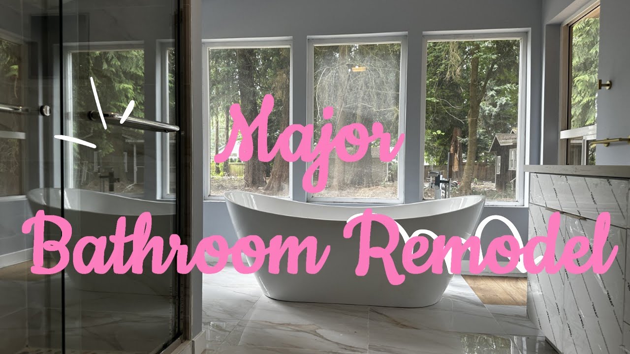 Major Bathroom Remodel - YouTube