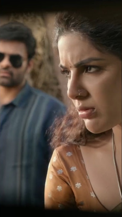 #virupaksha😍best love 🔥scene of #samyukthamenon 😘#saidharamtej