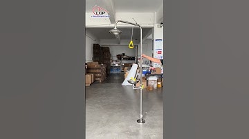 Bồn Rửa Mắt Và Tắm Khẩn Cấp Đứng - Giải Pháp Toàn Diện Cho An Toàn Lao Động