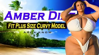 Plus Size Amber Diaz ✅ Bold American Curvy Model | Instagram Star | Digital Creator | Bio, wiki