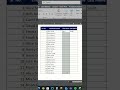 Excel Hack: Automate Data Entry with Flash Fill 🚀 #excel #viral #new #exceltricks#shorts #trending#n