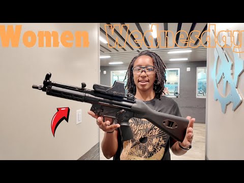 SHOOTING THE MP5 CLONE | Women Wednesday