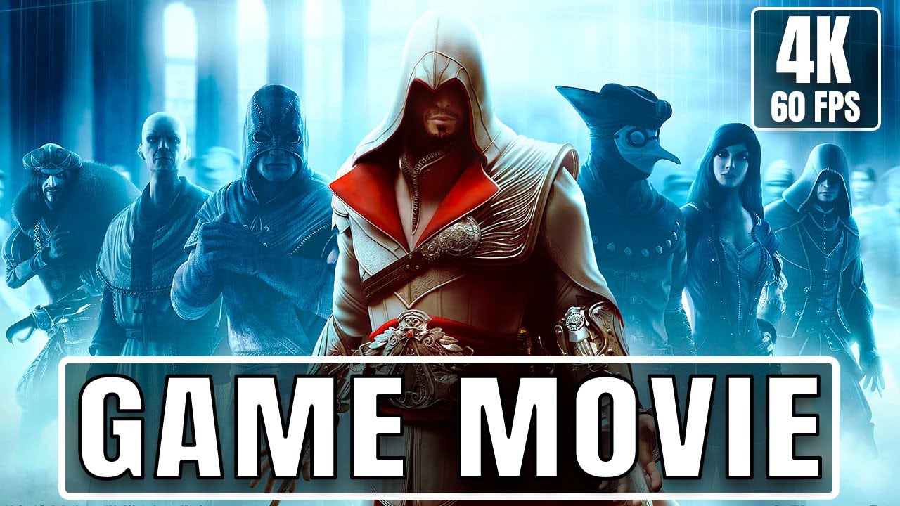 ASSASSIN'S CREED BROTHERHOOD - All Cutscenes | Game Movie [4K 60FPS PC ULTRA]
