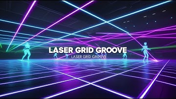 Laser Grid Groove | Futuristic EDM & Synthwave for Gamers | Pixel Beats