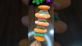 Orange clay with Chupa Chups belt #youtubeshorts
