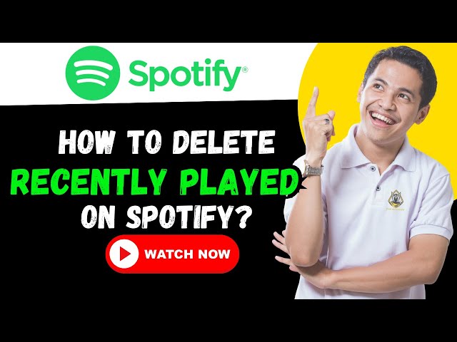 How to delete recently played on spotify? class=