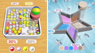 Bead Sort - All Levels Gameplay Android, iOS