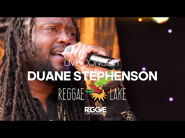 Experience Good Vibes From Duane Stephenson Live at Reggae Lake festival 2023 class=