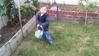 Jake Easter egg hunt