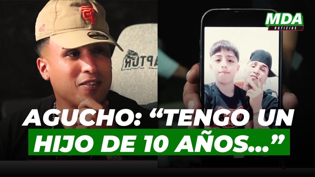 AGUCHO de la MDS contó que TIENE un HIJO de 10 años