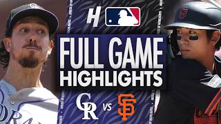 Colorado Rockies vs San Francisco Giants - FULL GAME HIGHLIGHTS 🔥 August 15, 2026 MLB Season