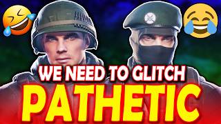 Most Pathetic FireTeam in Hunting Grounds 😂 Uses Glitches & STILL RAN AWAY - The Wall of Shame
