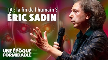 L’Humanité à l’épreuve de l’IA : le combat déjà perdu ? (Avec Éric SADIN, Philosophe) | UEF 2025