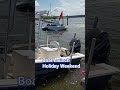 Boat launch holiday weekend