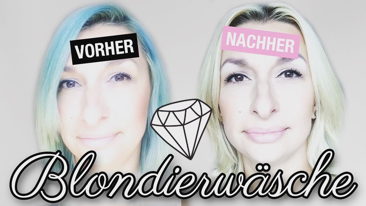 Dm blondierwäsche Soll ich