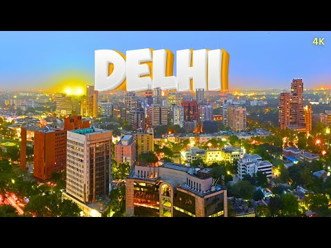 Delhi City | दिल्ली शहर का ऐसा वीडियो कभी नहीं देखा होगा | Delhi 4K Cinematic Video