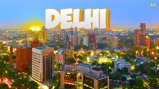 Delhi City | दिल्ली शहर का ऐसा वीडियो कभी नहीं देखा होगा | Delhi 4K Cinematic Video