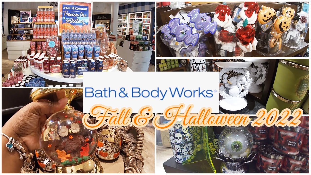 Bath & Body Works Fall & Halloween 2022 YouTube
