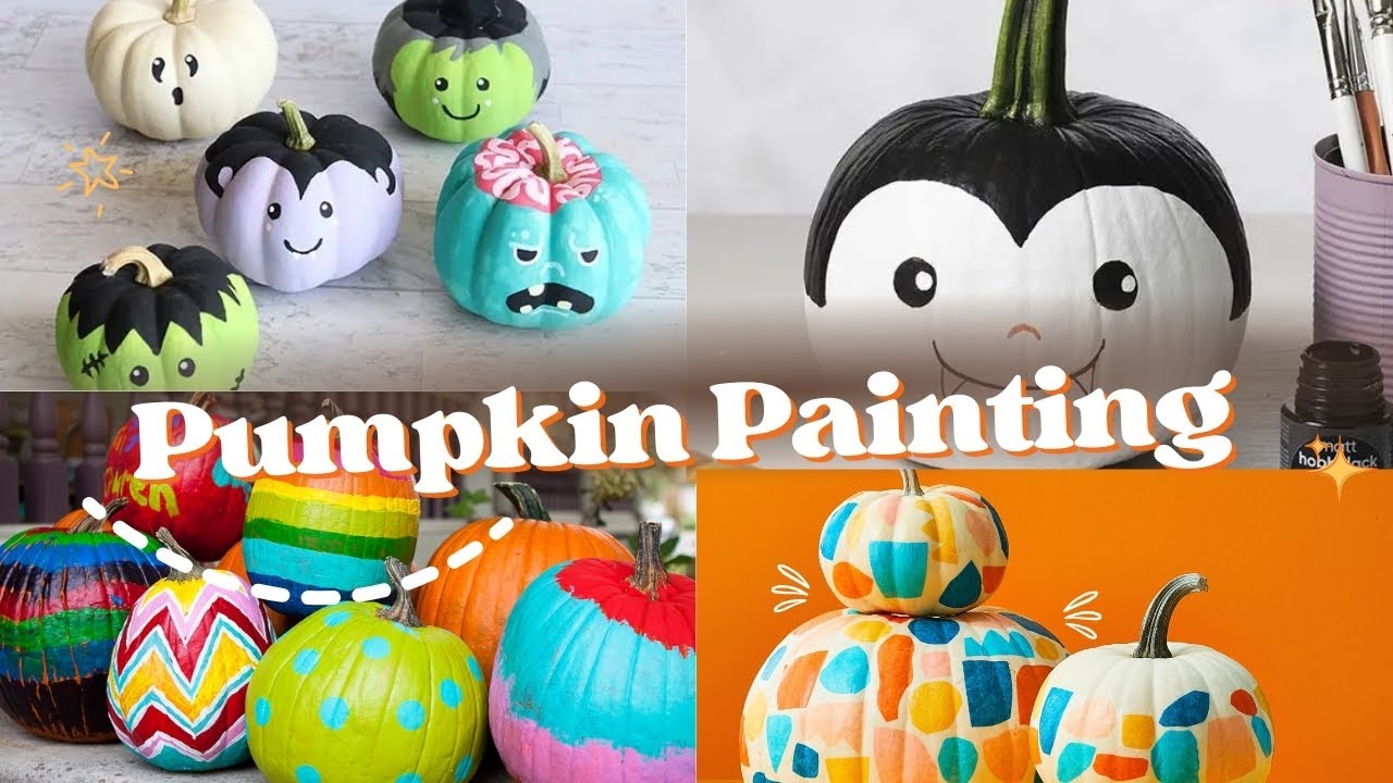 122+ Pumpkin Painting Ideas 2025 | Cute, Scary & Easy Halloween Designs ...